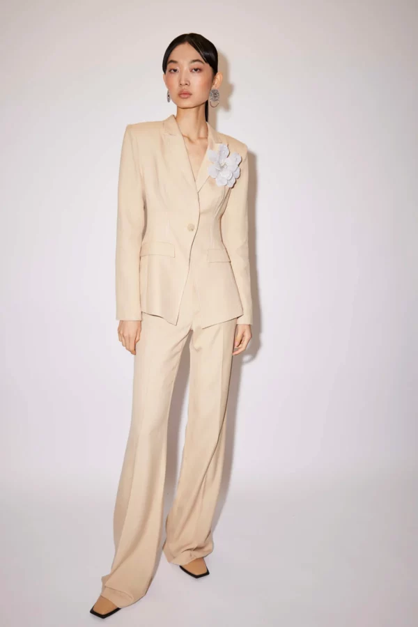 DARCEY TROUSERS SAND TAILORING